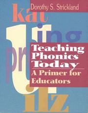 Cover of: Teaching phonics today: a primer for educators