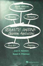 Cover of: Semantic mapping by Joan E. Heimlich