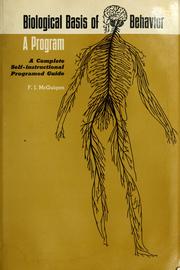 Cover of: Biological basis of behavior by F. J. McGuigan