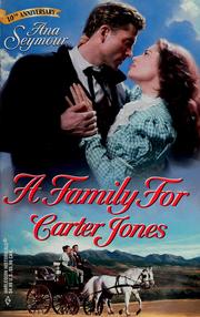Cover of: A Family For Carter Jones