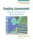 Cover of: Reading Assessment: Principles and Practices for Elementary Teachers 