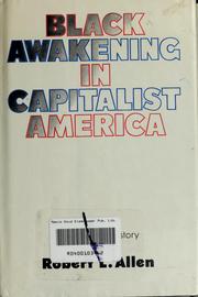 Cover of: Black awakening in capitalist America: an analytic history