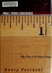 Cover of: Small Things Considered by Henry Petroski