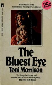 Cover of: The Bluest Eye by Toni Morrison