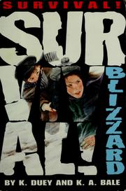 Cover of: Blizzard by Kathleen Duey