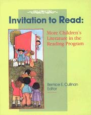 Cover of: Invitation to Read by Bernice E. Cullinan