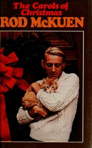Cover of: The  carols of Christmas by Rod McKuen
