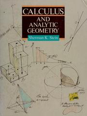 Cover of: Calculus and analytic geometry by Stein, Sherman K.
