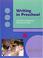 Cover of: Writing In Preschool