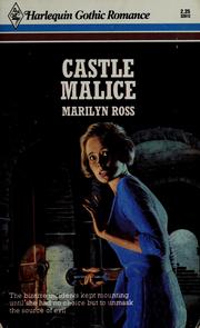 Cover of: Castle Malice by Marilyn ross