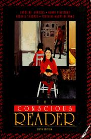 Cover of: The  conscious reader by Caroline Shrodes