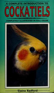 Cover of: Cockatiels