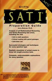 Cover of: Cliffs SAT I reasoning test: preparation guide