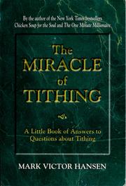 Cover of: The miracle of tithing