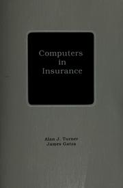 Cover of: Computers in insurance