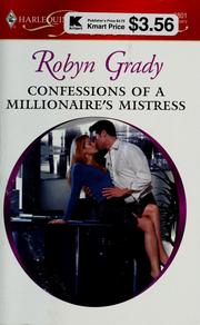 Cover of: Confessions of a millionaire's mistress