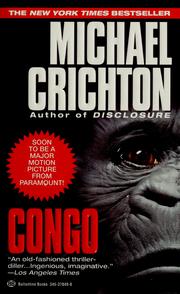 michael crichton congo book