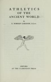 Cover of: Athletics of the ancient world.