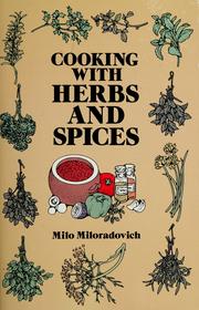 Cover of: Cooking with herbs and spices