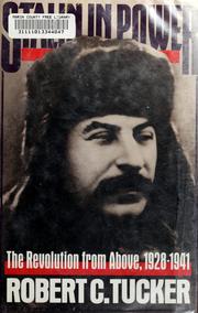Cover of: Stalin in power: the revolution from above, 1928-1941