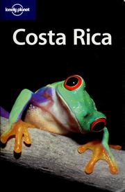 Cover of: Lonely Planet Costa Rica by Mara Vorhees, Matthew Firestone