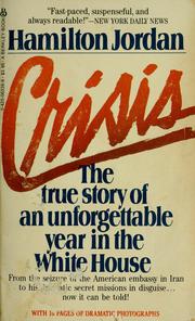 Cover of: Crisis by Hamilton Jordan