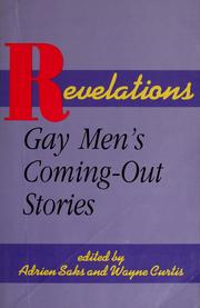 Cover of: Revelations: gay men's coming-out stories