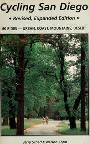 Cover of: Cycling San Diego by Jerry Schad