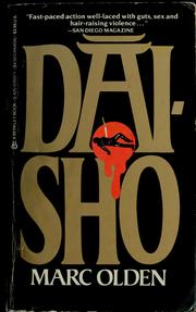 Cover of: Dai-sho by Marc Olden