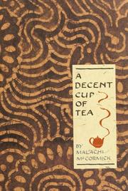Cover of: A  decent cup of tea