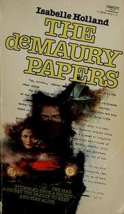 Cover of: The deMaury papers