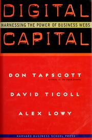 Cover of: Digital Capital: Harnessing the Power of Business Webs