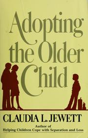 Cover of: Adopting the older child by Claudia Jewett Jarratt