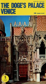 Cover of: The Doge's Palace in Venice by Umberto Franzoi