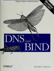Cover of: DNS and BIND by Paul Albitz
