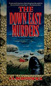 Cover of: The Down-East Murders (A Sarah Deane Mystery) by J. S. Borthwick