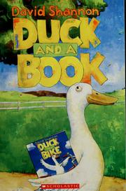 Cover of: Duck and a book by David Shannon