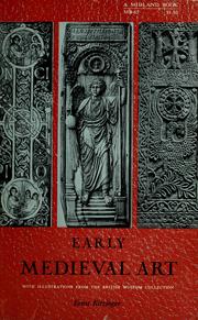 Cover of: Early medieval art: with illustrations from the British Museum collection.