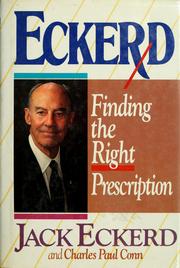 Cover of: Eckerd by Jack M. Eckerd