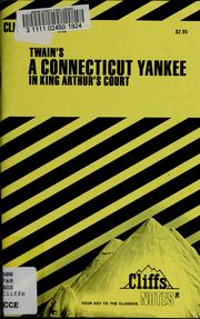 Cover of: A  Connecticut Yankee in King Arthur's court by L. David Allen