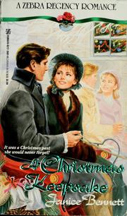 Cover of: A Christmas Keepsake by Janice Bennett