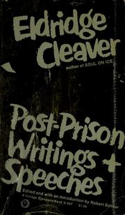 Cover of: Eldridge Cleaver: post-prison writings and speeches.