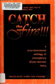 Cover of: Catch the Fire!!! by edited by Derrick I.M. Gilbert (a.k.a. D-Knowledge) with the special editorial direction of Tony Medina.