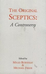 Cover of: The Original Sceptics by 