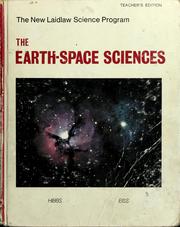 Cover of: The  earth-space sciences: investigating man's environment