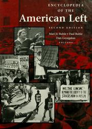 Cover of: Encyclopedia of the American left by edited by Mari Jo Buhle, Paul Buhle, and Dan Georgakas.
