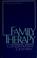 Cover of: Family therapy