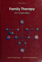 Cover of: Family therapy: an overview