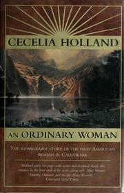 Cover of: An  ordinary woman | Cecelia Holland