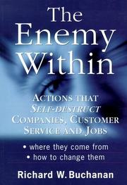 Cover of: The Enemy Within by Richard W., Ph.D. Buchanan